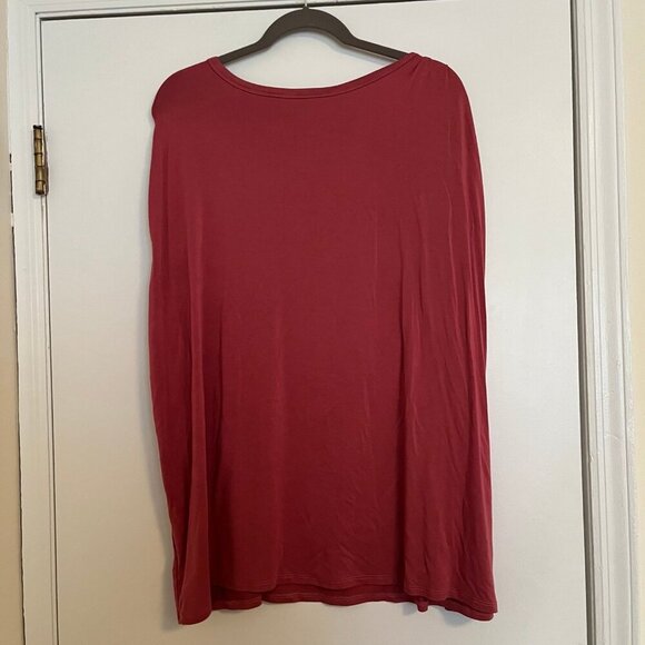 Torrid Size 3 Mauve Super Soft Scoop Neck Drawstring Shoulder Tank - Picture 6 of 8